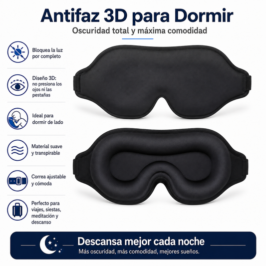 Antifaz para descansar